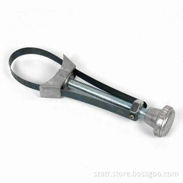 Car Metal Belt Oil Filter Wrench with Double Blister Packing